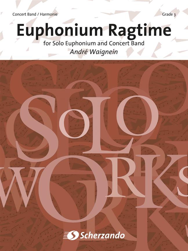 Euphonium Ragtime - for Solo Euphonium and Concert Band - noty pro koncertní orchestr